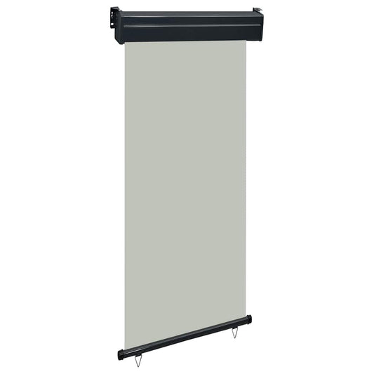 Vidaxl Toldo Lateral De Balcón Gris 105x250 Cm_0
