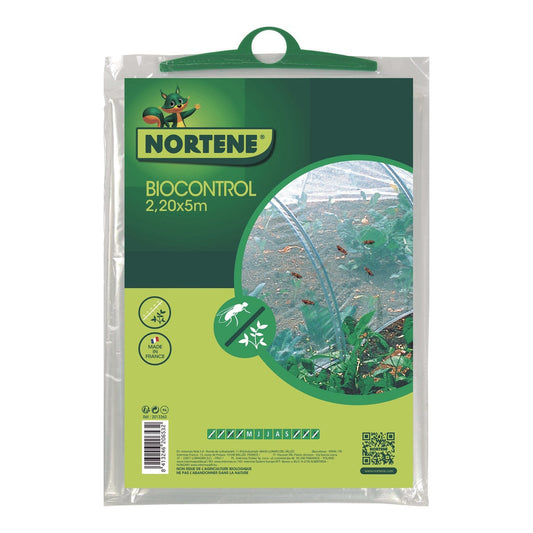 Malla Antiinsectos Biocontrol 2,20x10 M Blanco Nortene_0