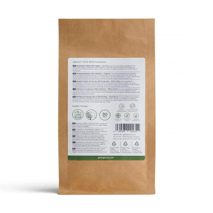 Recarga enjuague bucal en pastilla árbol del té, Georganics 720 unidades