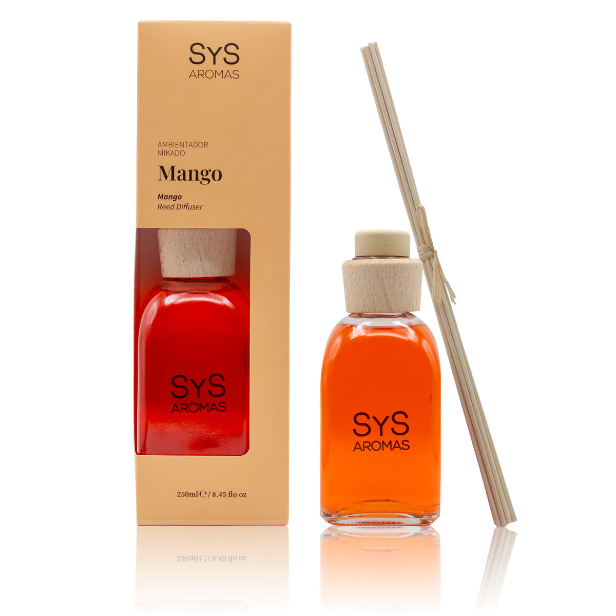 Ambientador Mikado Mango Origins SYS Aromas 250 ml | Aroma Tropical y Afrutado | Energizante_0