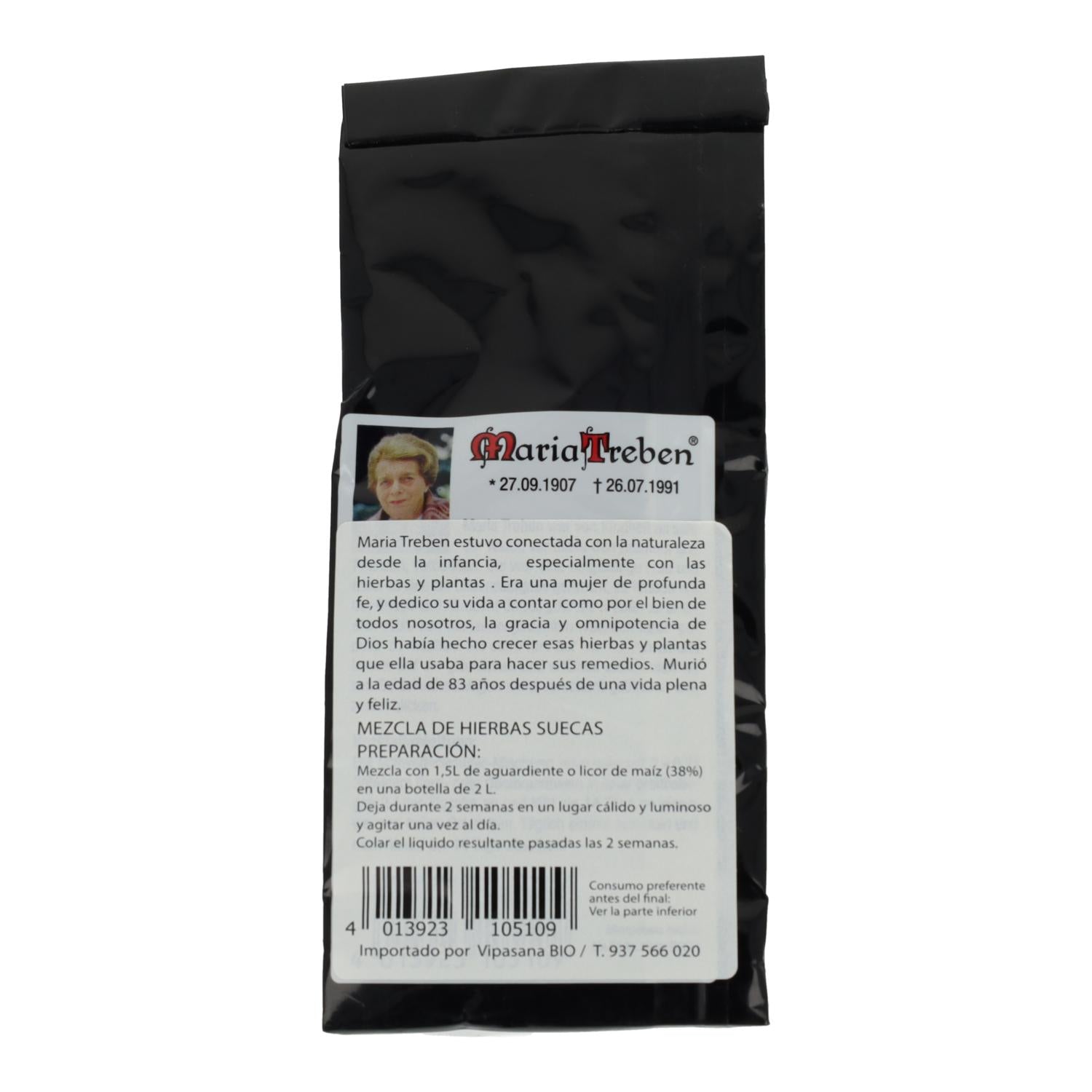 Hierbas suecas en bolsa Maria Treben 90,2 g