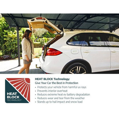 Cochera Carport Sydney Apex Wings doble Canopia