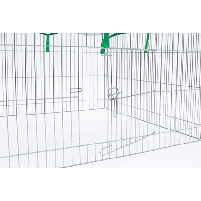 @pet Recinto Para Mascotas De Exterior Castle Metal 144x112x60 Cm_3