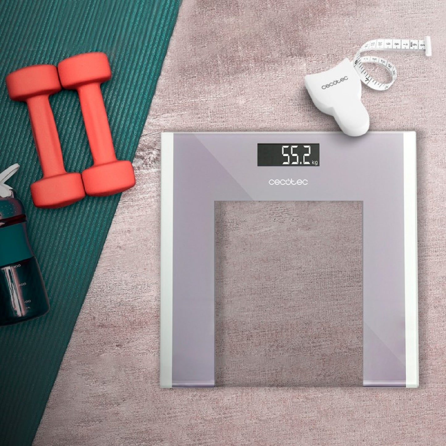 Cecotec Báscula De Baño Sin App Báscula De Baño Surface Precision Healthy (exclusivo Consum)_2
