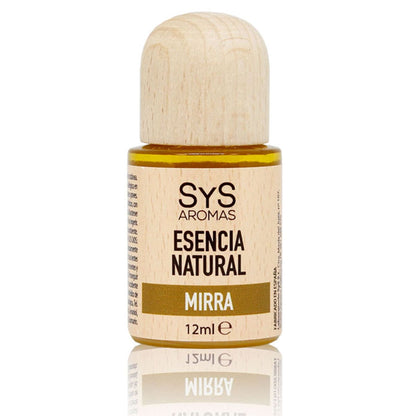Esencia Natural Mirra SYS Aromas 12 ml | Aroma Amaderado y Dulce | Para Quemadores y Humidificadores_0