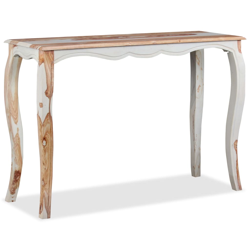 Mesa Consola De Madera Maciza De Sheesham 110x40x76 Cm_3