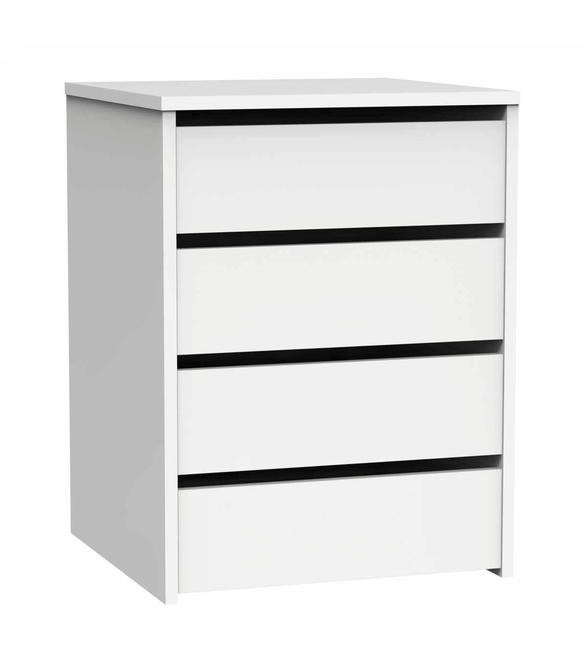 Cajonera Turin Acabado Blanco, 63,5 Cm(alto)46 Cm(ancho)45 Cm(fondo)_0