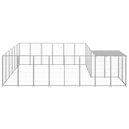 Perrera Plateada 12,1 M² Acero_2