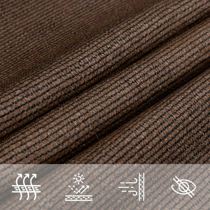 Toldo De Vela Hdpe Marrón 160 G/m² 3/4x3 M_3