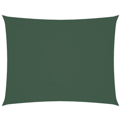 Vidaxl Toldo De Vela Rectangular Tela Oxford Verde Oscuro 2,5x4 M_0