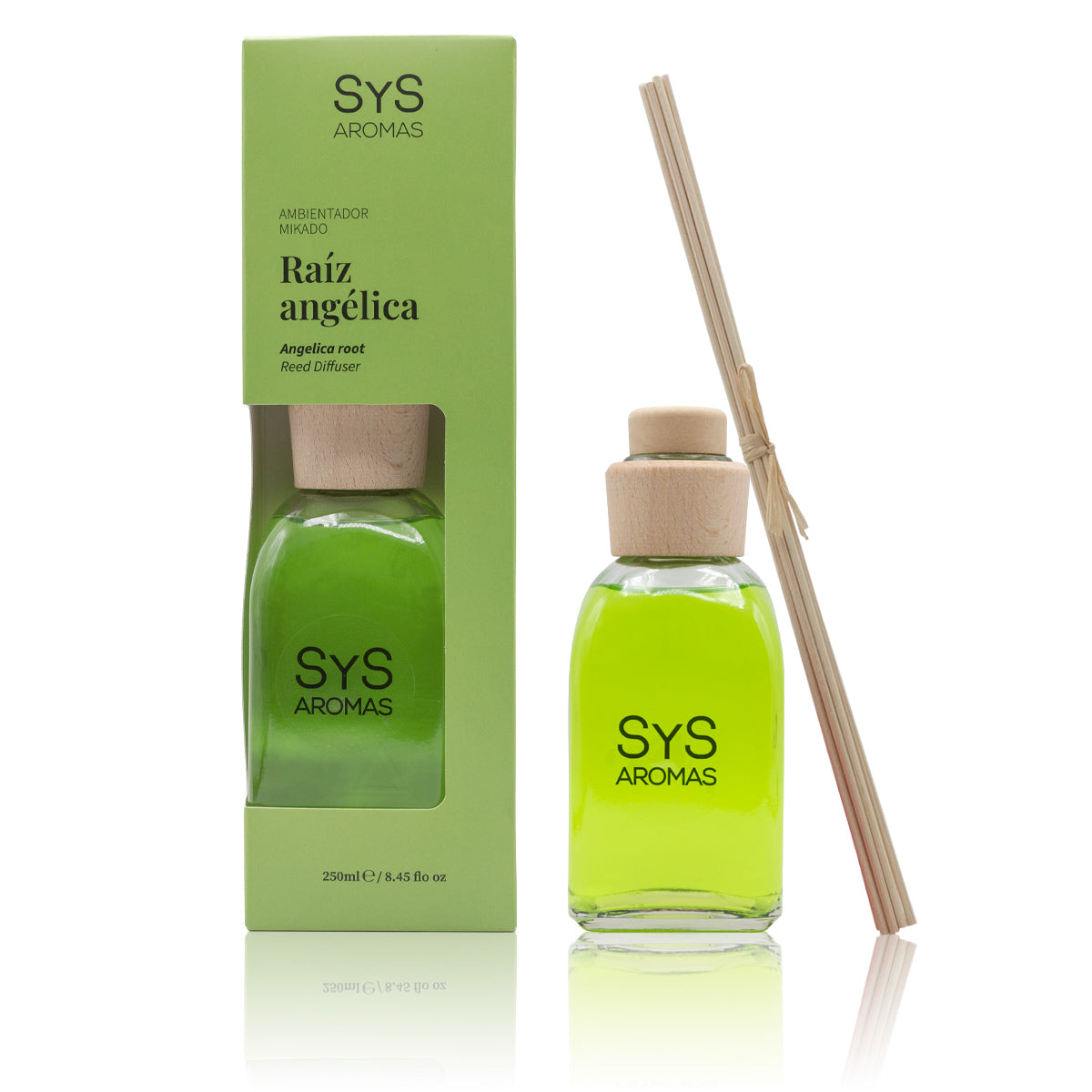 Ambientador Mikado Raíz Angélica Origins SYS Aromas 250 ml | Aroma Herbal y Balsámico | Refrescante_0