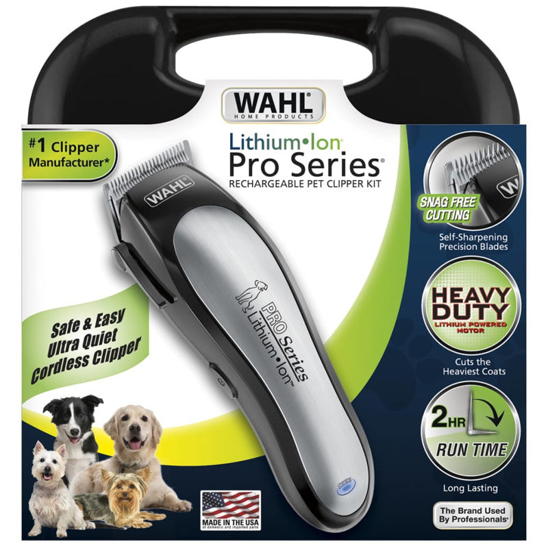 Wahl Maquinilla Pelo Mascotas 12 Pzs Lithium Ion Pro Series 09766-016_2