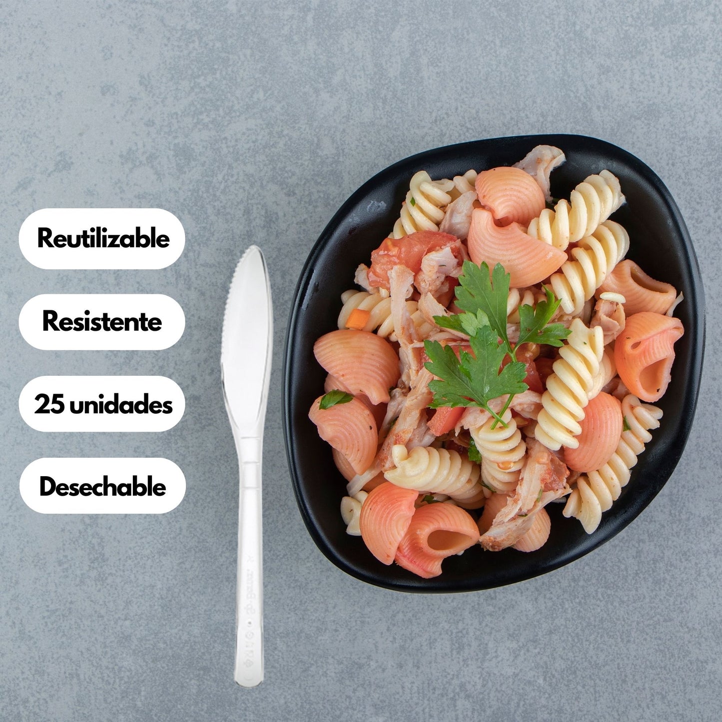 Cuchillo Reutilizable (pack 25)