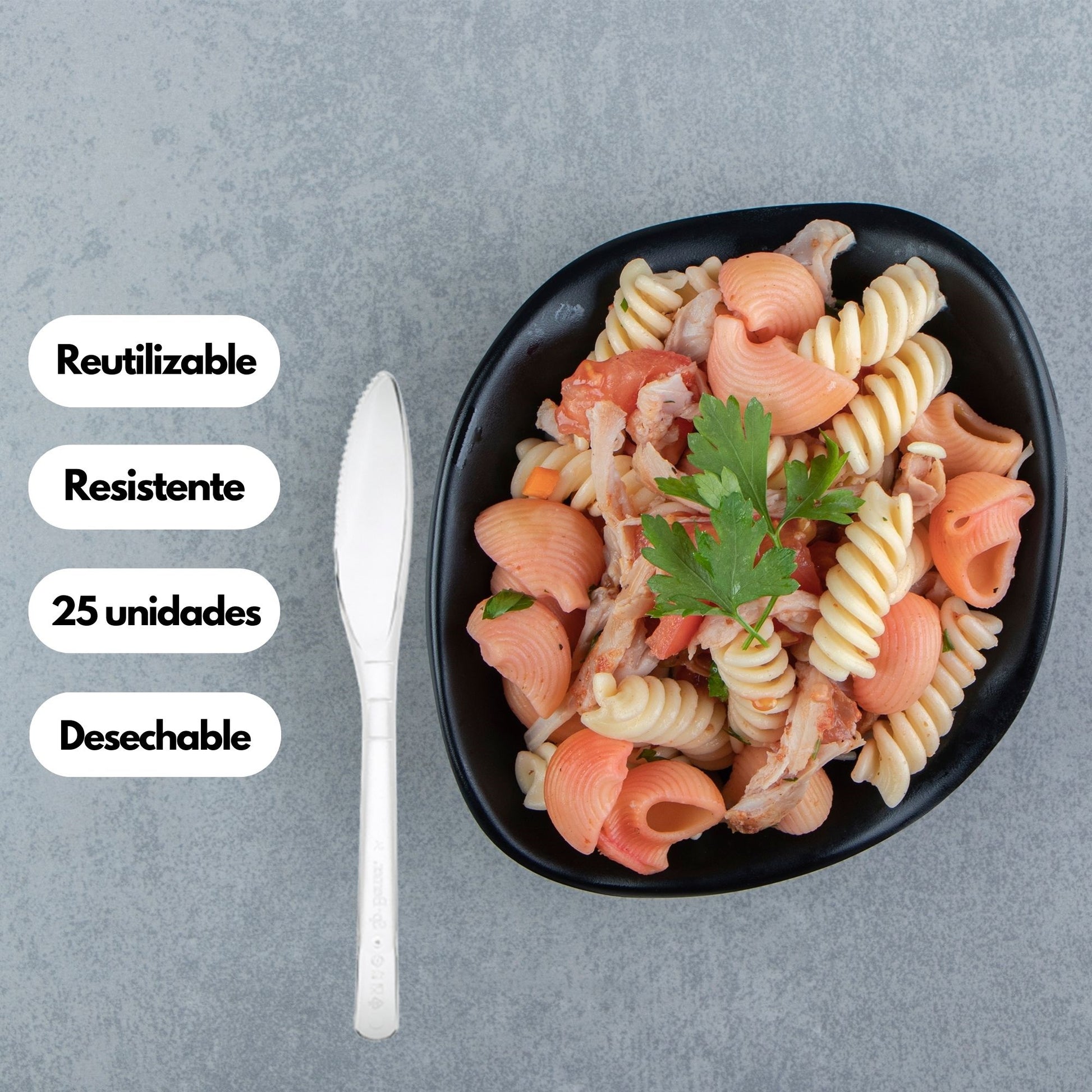 Cuchillo Reutilizable (pack 25)