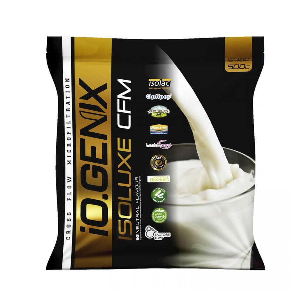 Isoluxe Cfm - 500g - Neutro - Proteína De Aislado De Suero Isolate - Io.genix_0