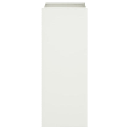 Jardinera Acero Blanco 32x29x75 Cm_4