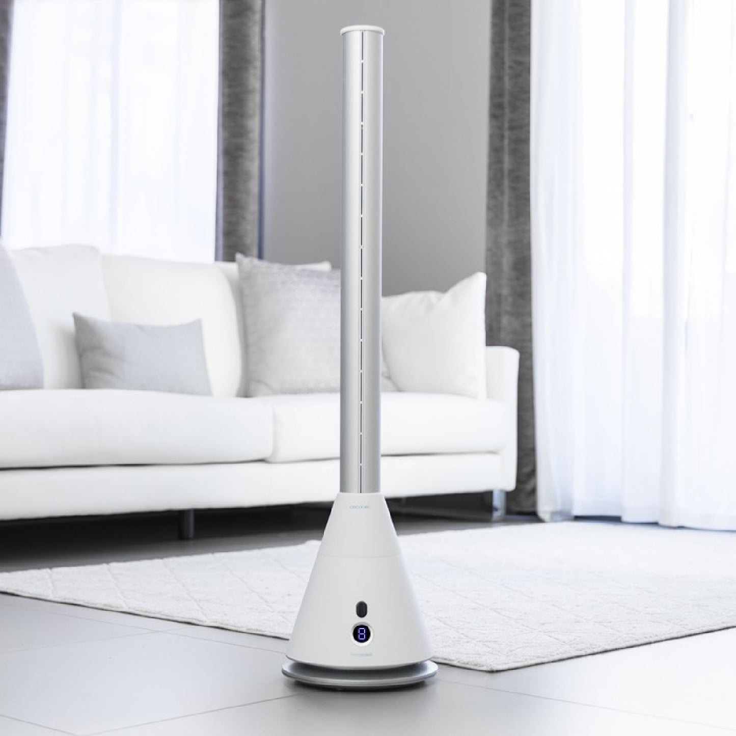 Cecotec Ventilador De Torre Energysilence 9800 Skyline Bladeless White_1