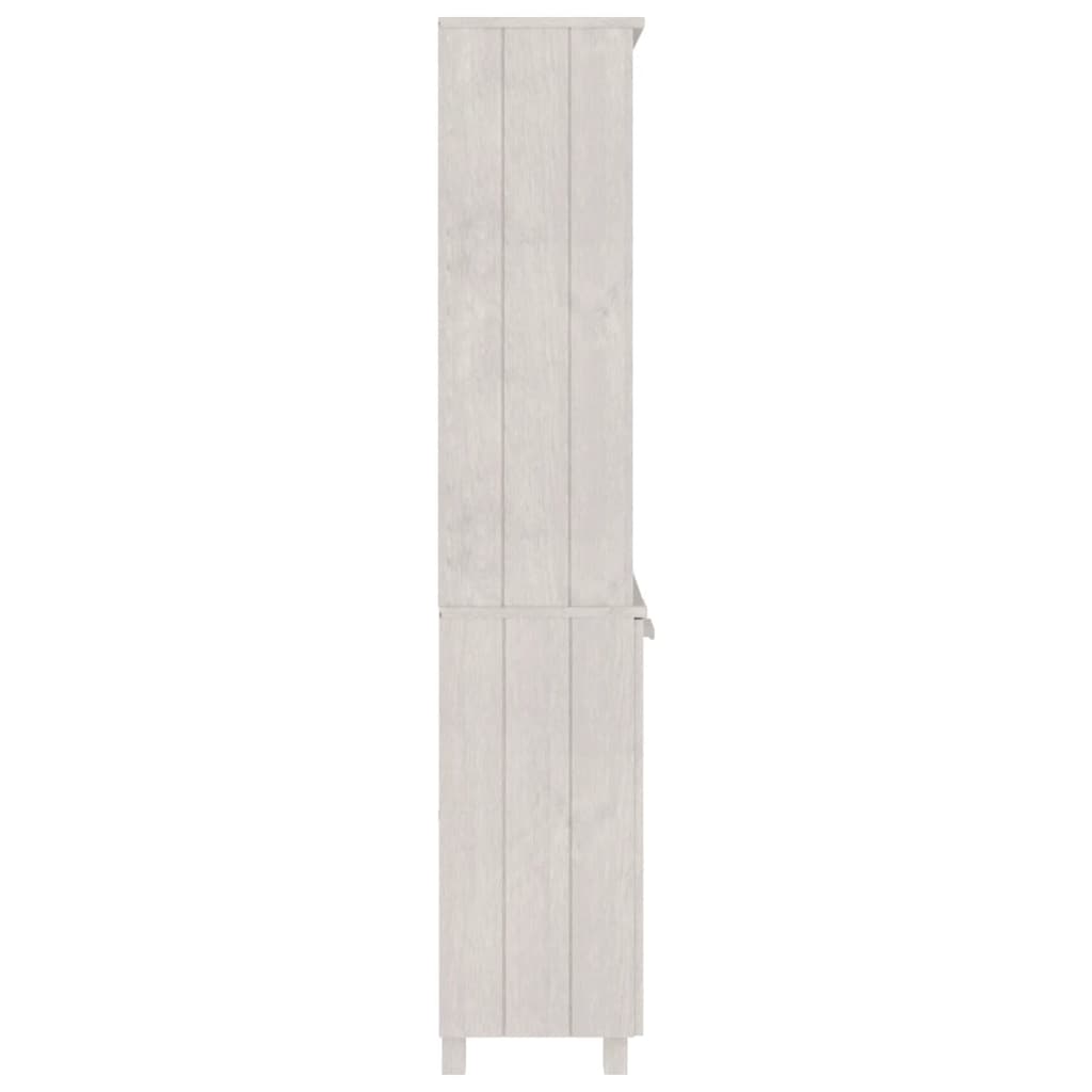 Aparador Hamar Madera De Pino Maciza Blanco_3