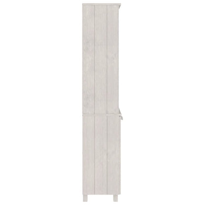 Aparador Hamar Madera De Pino Maciza Blanco_3