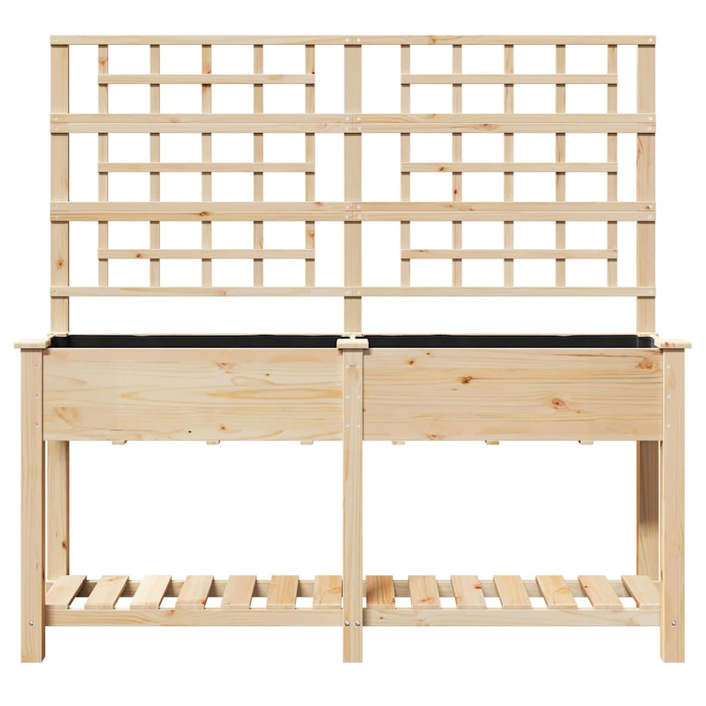 Macetero De Jardín Beige 161 X 46 X 152,5 Cm_4