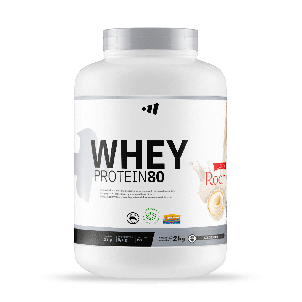 Whey Protein80 - 2 Kg - Coco Rocher - Aumenta La Masa Muscular - Masmusculo_0