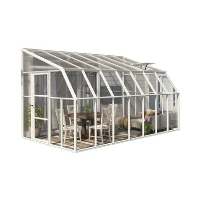 Pérgola adosada cerrada Sunroom 446x257 cm