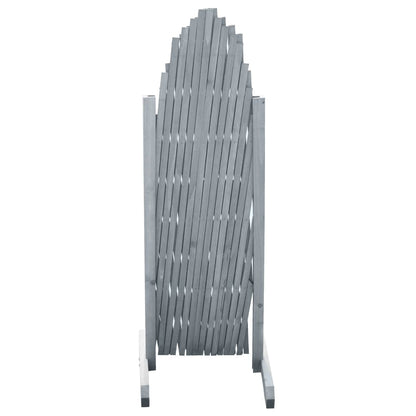 Valla De Enrejado De Madera Maciza De Abeto Gris 1,8x1 M / Vetonek_3