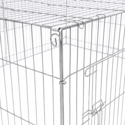 @pet Recinto Para Mascotas De Exterior Castle Metal 144x112x60 Cm_4