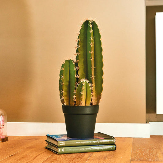Cactus Artificial Organo: Decoración Sin Mantenimiento 1.2 M / Multicolor_0