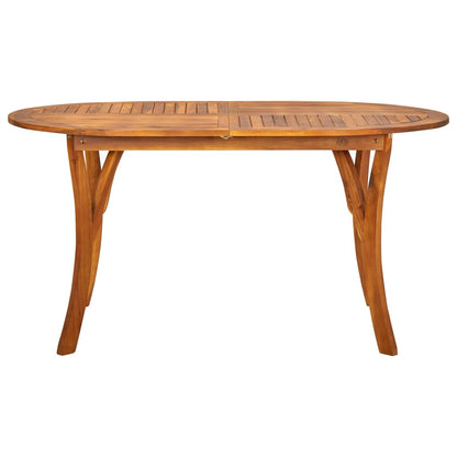 Juego De Comedor De Jardín De 5 Piezas Negro / Vetonek_2
