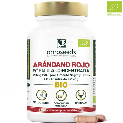 Arándano Rojo Bio, Fórmula Con Grosella Negra Y Brezo | 60 Cápsulas_0