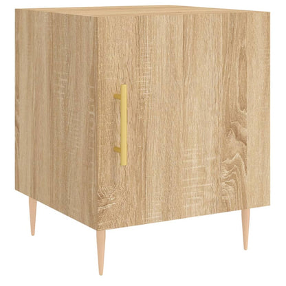 Mesitas Noche 2 Uds Madera Ingeniería Roble Sonoma 40x40x50 Cm_3