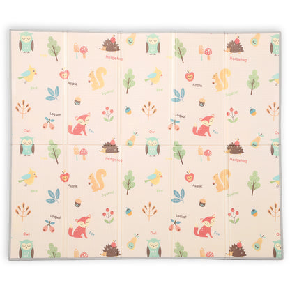 Aiyaplay Alfombra Bebé Acolchada Plegable Reversible 150x180 Cm Multicolor_0