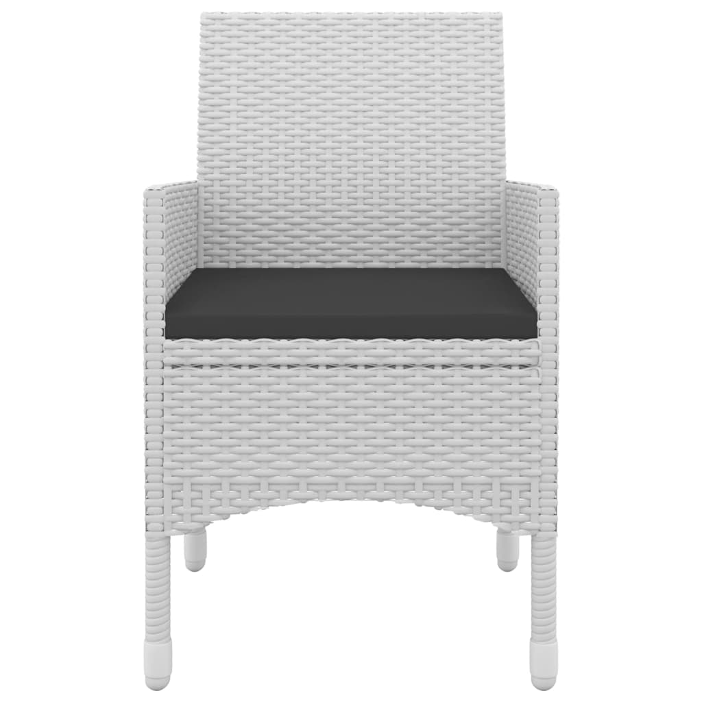 Vidaxl Set Comedor De Jardín 7 Pzas Y Cojines Ratán Sintético Y Vidrio_3