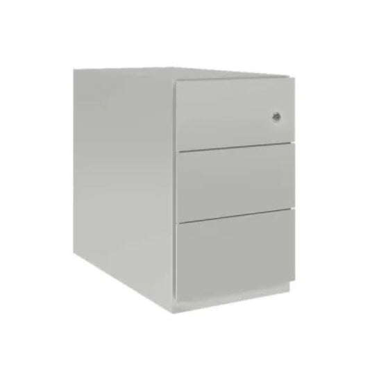 Cajonera Note Bisley  3 Cajones Plano Móvil 49,5h Gris_0
