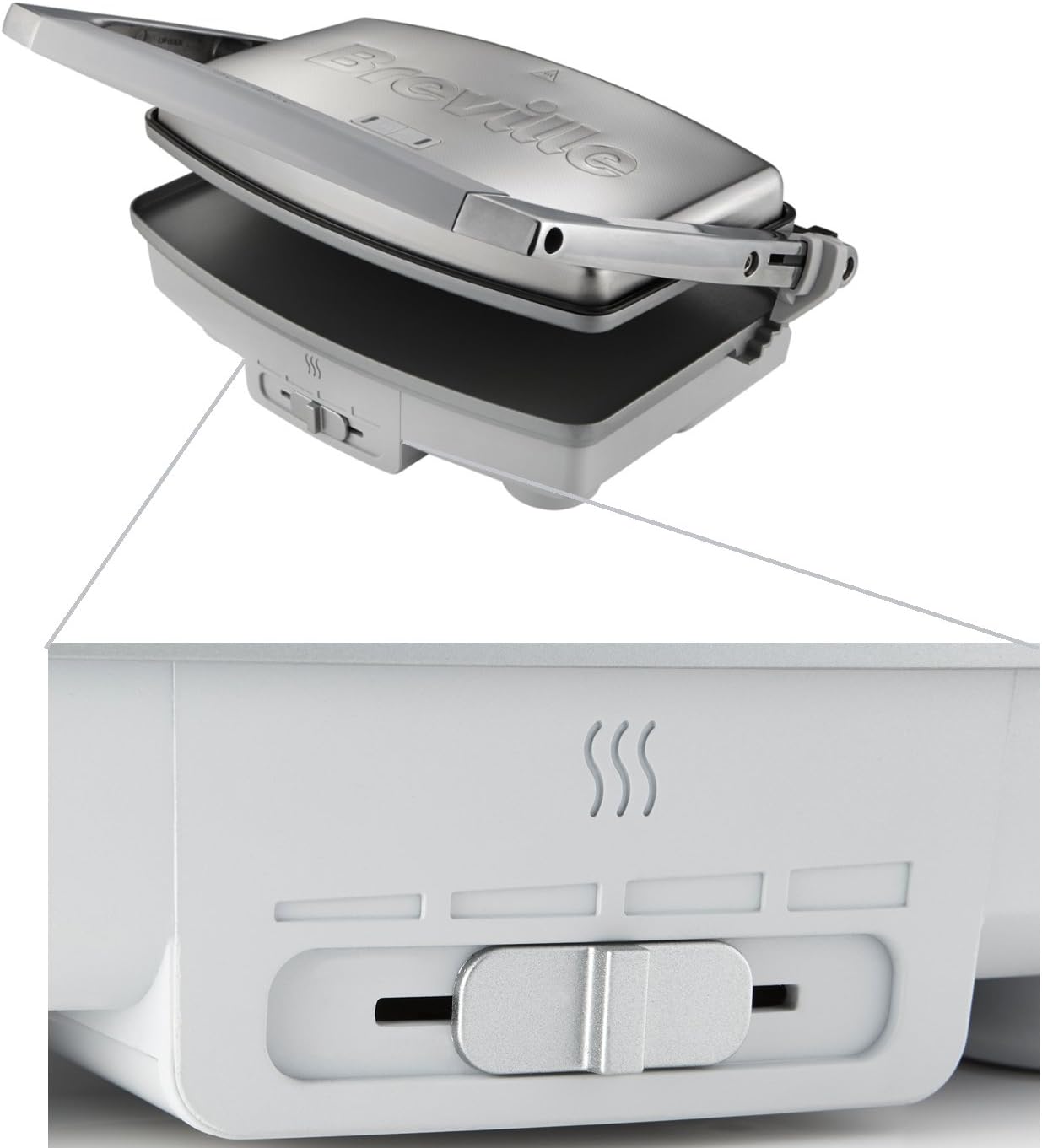 Breville Sandwichera VST071X DuraCeramic Sandwich Press