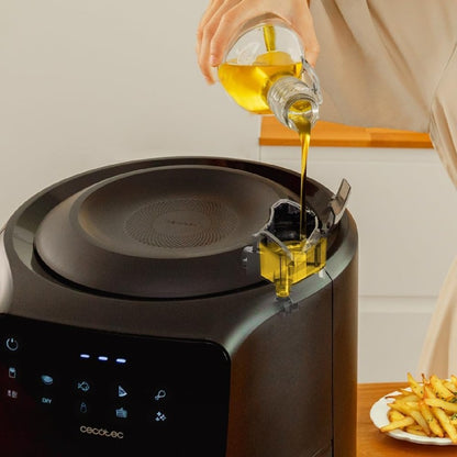 Freidora De Aire Sin Aceite De 5,5 L Cecofry Rain Air Fryer. 1550 W, Spray De Aceite Incorporado, Pulverización Automática Y Manual, Panel De Contro_1