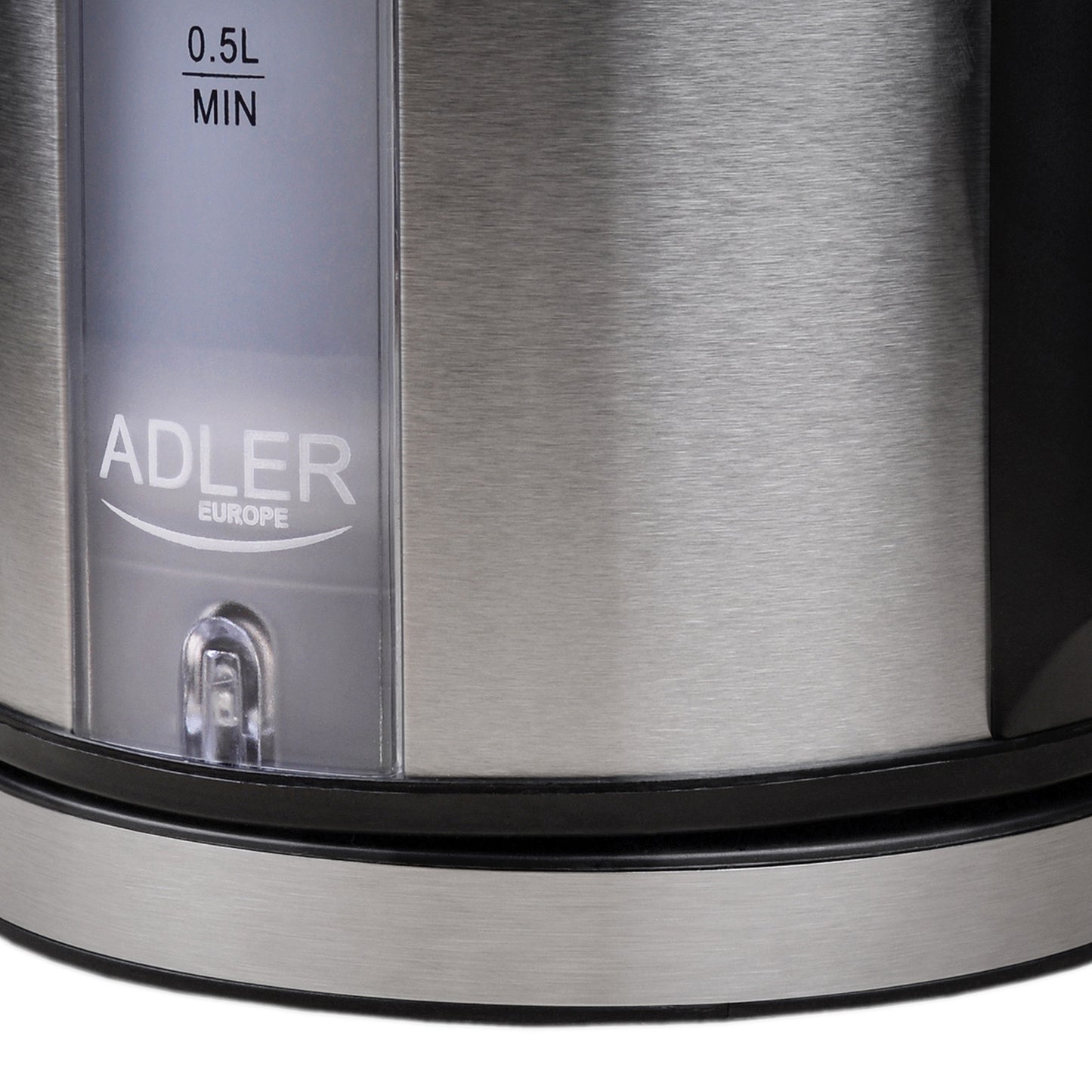 Hervidor Agua Eléctrico, 1,7l,  Acero Inox., Resistencia Oculta, Inalámbrico, Apagado Automático Adler Ad 1216, 2200w