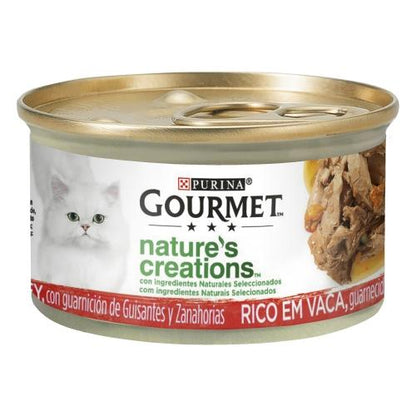 GOURMET Nature's Creations Mini Filetes rico en buey 85 g