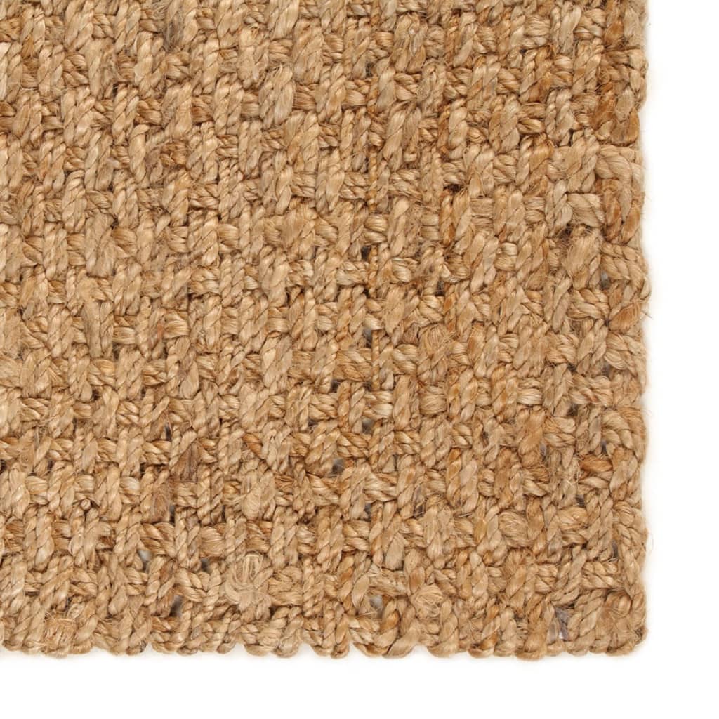 Alfombra Rectangular Yute Natural 80x160 Cm / Vetonek_2