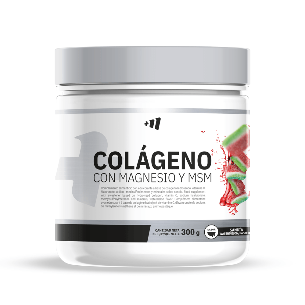 Colágeno Con Magnesio Y Msm - 300g - Sandias De Gominola - Mejora La Salud De Las Articulac - Masmusculo_0