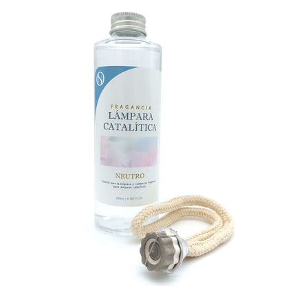 Pack De Limpiador Neutro De Lámpara Catalítica 200ml + Mecha De Repuesto Para Lámpara De 200ml_0