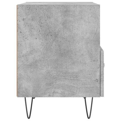 Mesita De Noche Madera Ingeniería Gris Hormigón 40x35x47,5 Cm_3