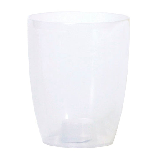 Maceta Coubi Orchid 2,4l., Dimensiones (mm) 160x160x183, Color Transparente Mate_0