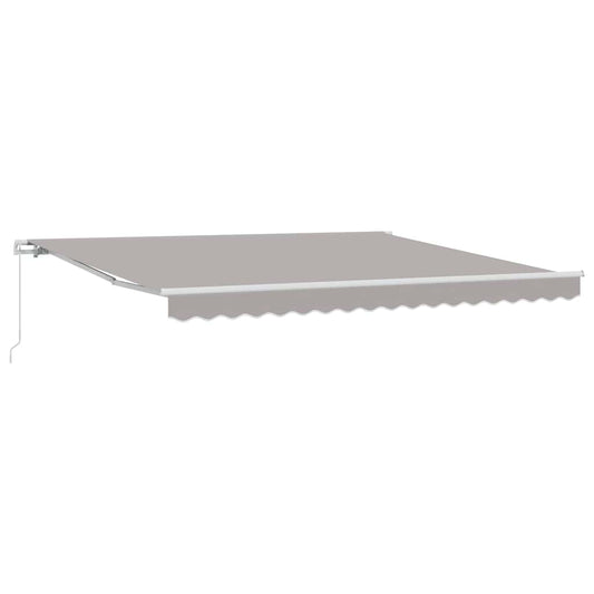 Toldo Retráctil Gris Claro 400 X 350 X 165 Cm_0