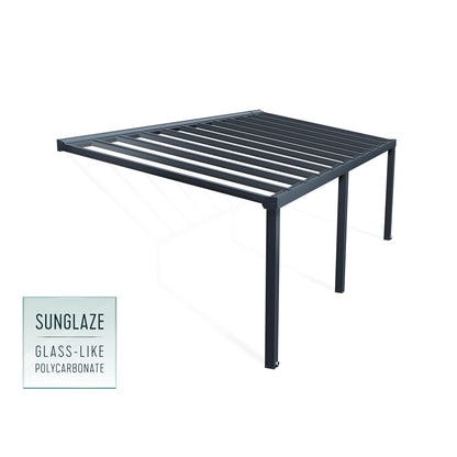 Pérgola adosada Stockholm 342x805 cm