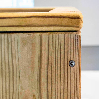 Jardinera De Madera Para Exterior 80x34x40 Cm Atrium Hortalia_2