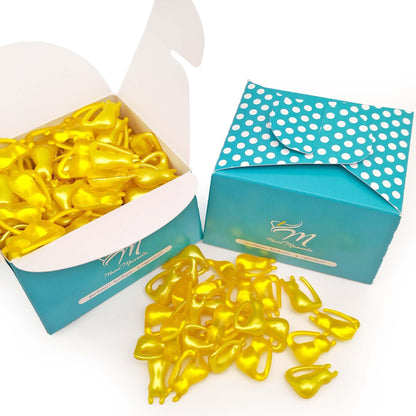 Pack 40 Perlas De Baño Aromatizada En Forma De Minino - Con Aceite De Soja - Hidratante Y Aromática - Aroma Vainilla_0
