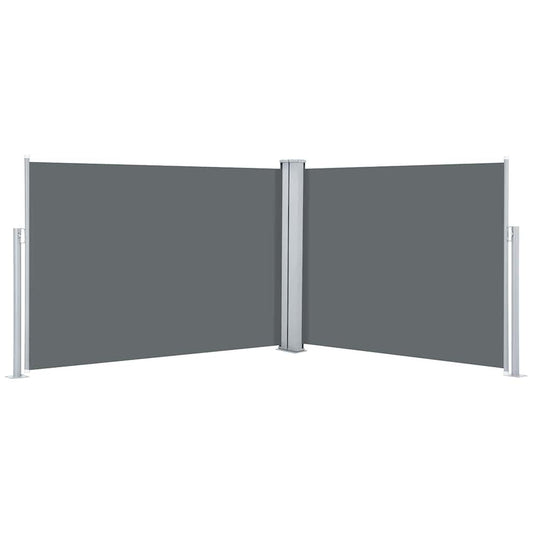 Vidaxl Toldo Lateral Retráctil Gris Antracita 100x1000 Cm_0