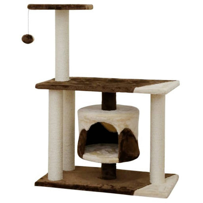 Kerbl Poste Rascador Para Gatos Jade Pro Marrón Y Beige 96 Cm_0